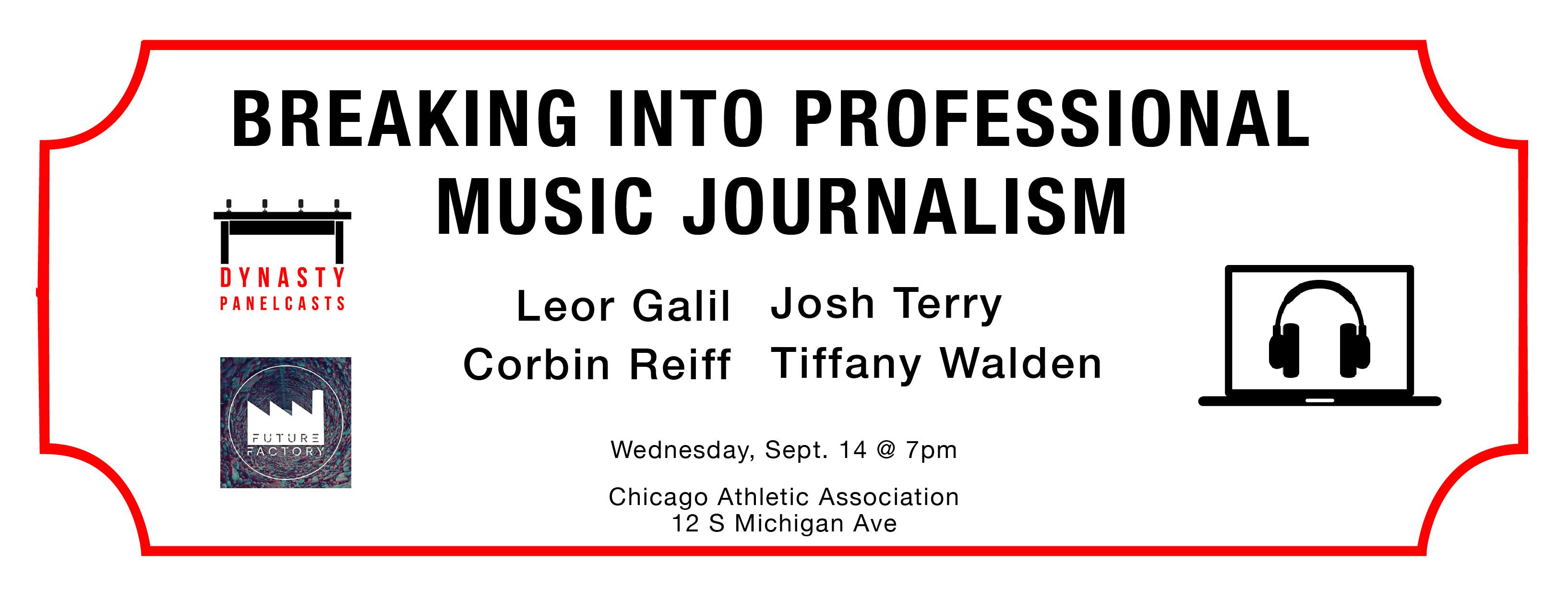 Professional Writers From Chicago’s Music Journalism Community Come Together For FREE Event