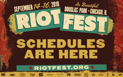 The Riot Fest Chicago 2018 Schedule Is Out. Time To Line Up Your Weekend Madness.