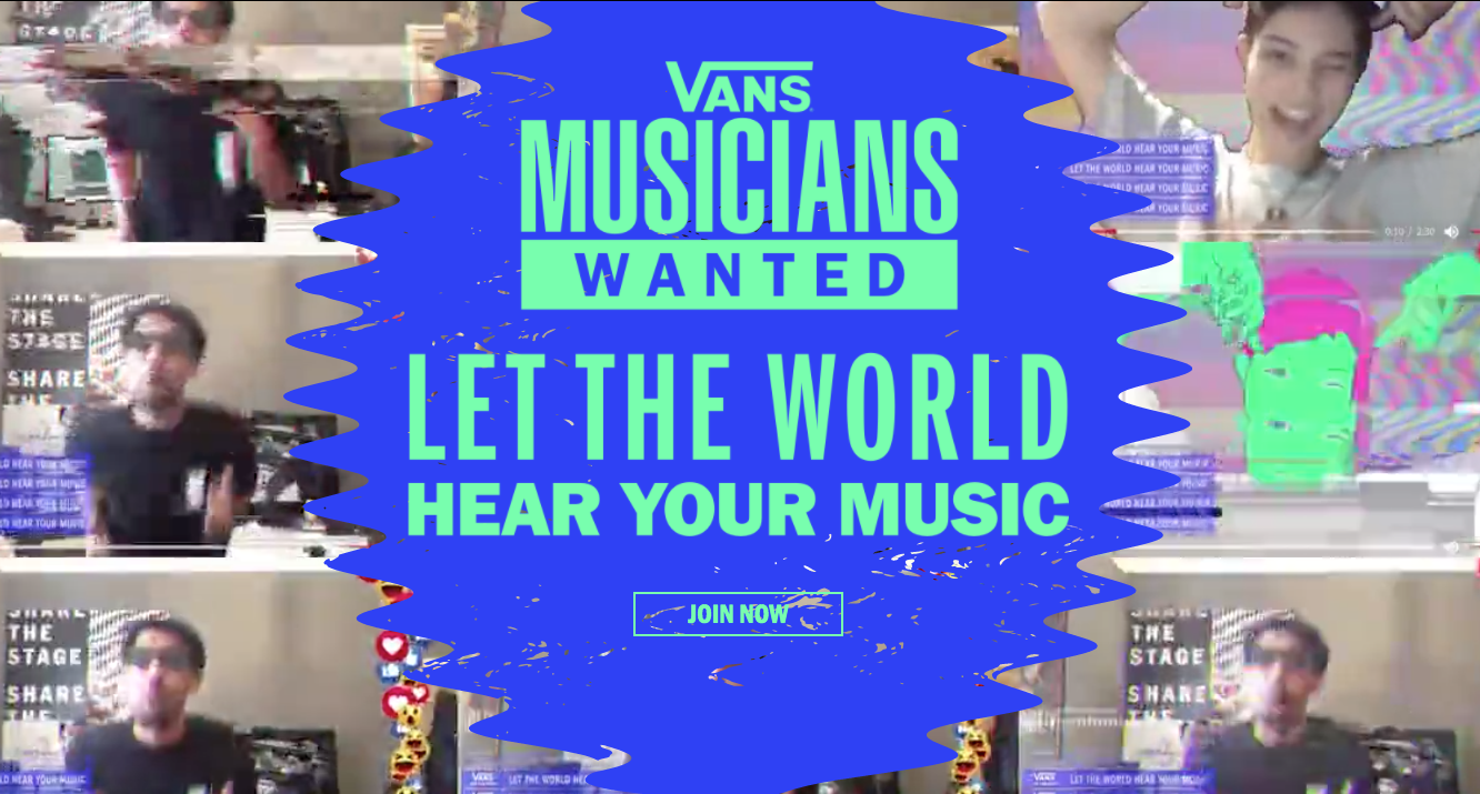 Vans Launches ‘Musicians Wanted’ Global Music Competition to Spotlight Undiscovered Artists and Award the Chance to Share The Stage with Celebrated Musician Anderson .Paak