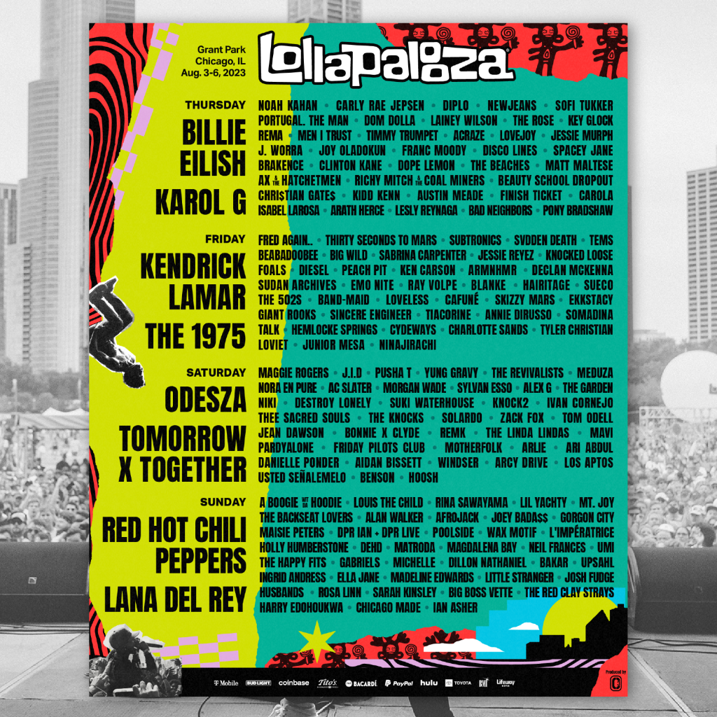 Lollapalooza's Daily Schedule Is Here: See When Dua Lipa, Metallica, Green  Day & More Are Playing