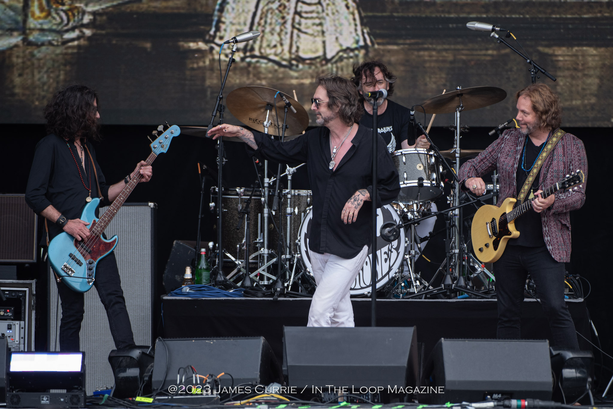 Photo Gallery: The Black Crowes @ NASCAR Chicago Street Race 2023