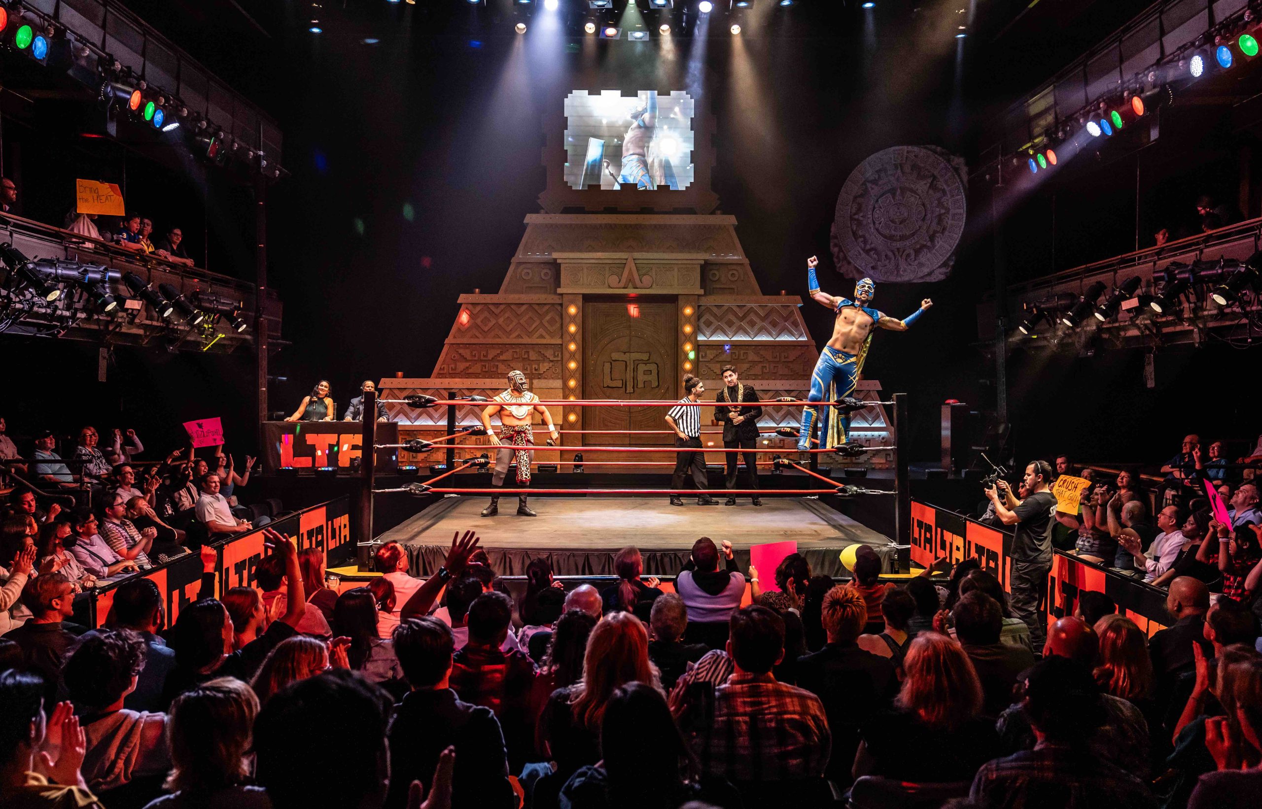 More A Belly Flop Than A Body Slam, LUCHA TEOTL Thuds At The Goodman