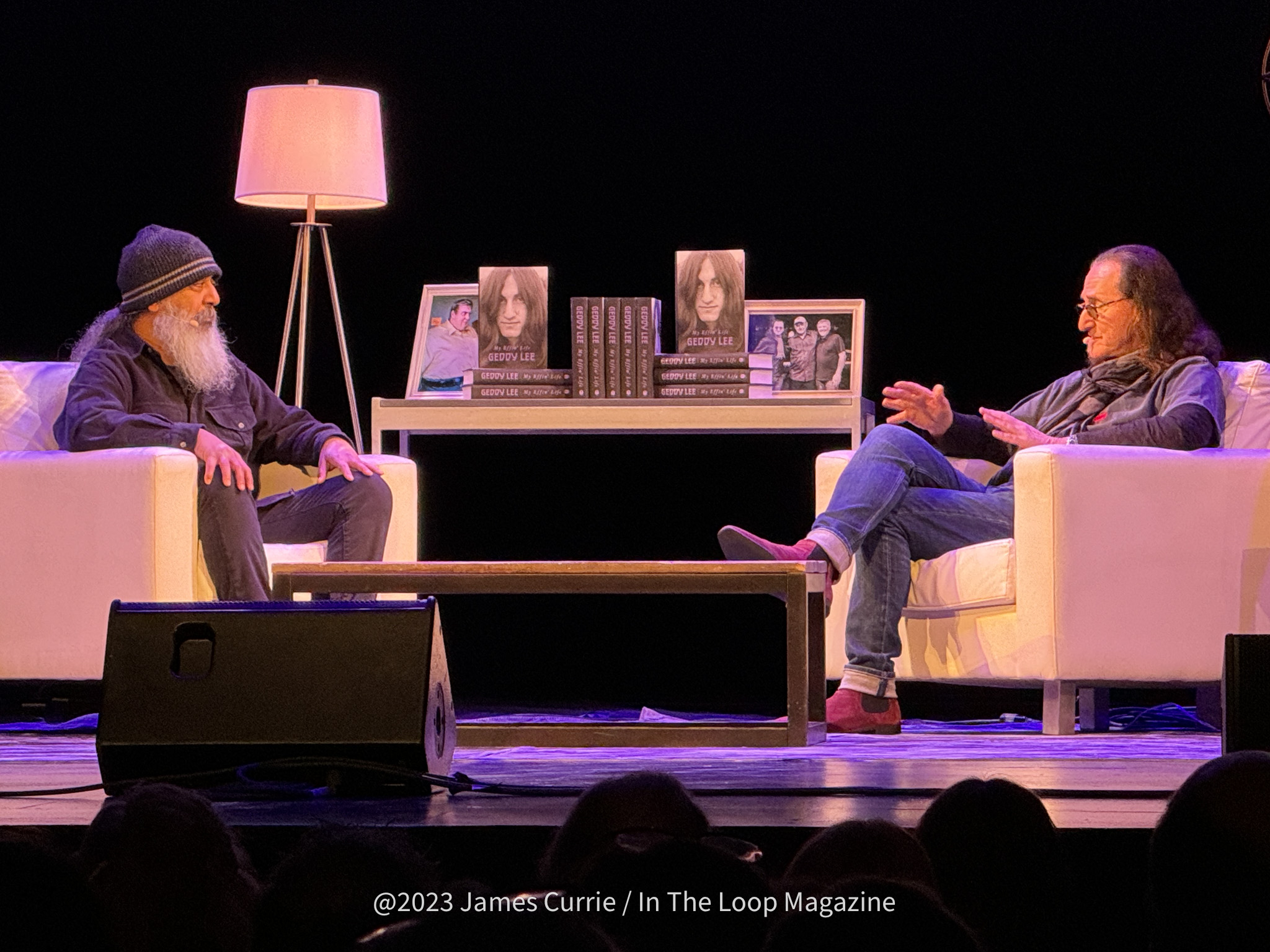 My Effin’ Life In Conversation, An Evening With Geddy Lee At Auditorium Theatre Chicago