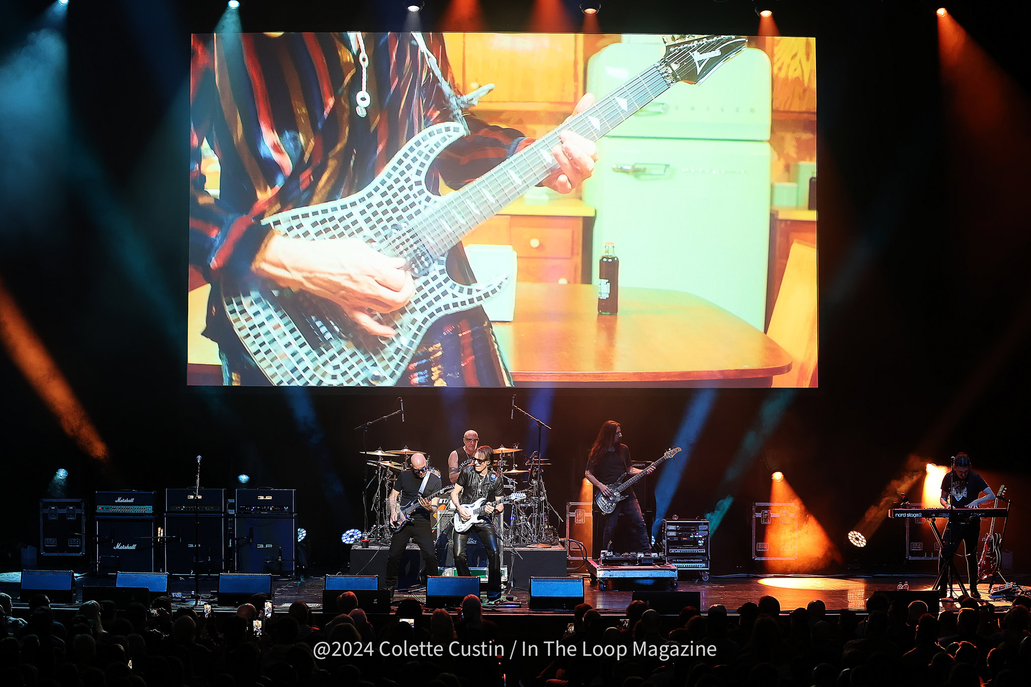 Photo Gallery: Joe Satriani and Steve Vai – Satch Vai Tour 2024 @ The Chicago Theatre