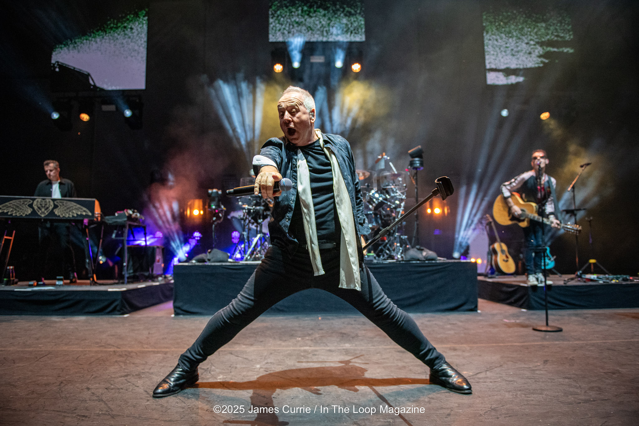 Photo Gallery: Simple Minds live in Chicago at Huntington Bank Pavilion at Northerly Island 2025