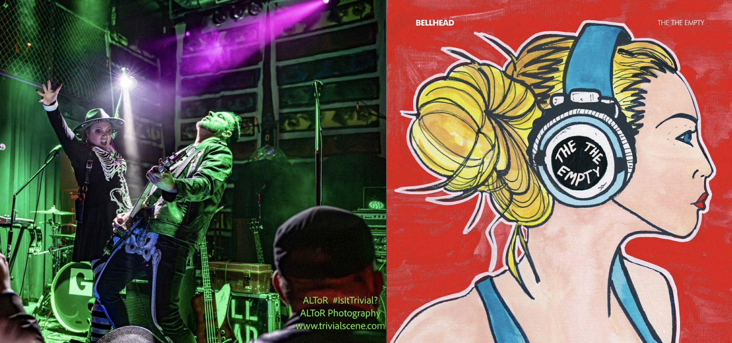 Chicago’s Own: Post‑Punk Duo BELLHEAD Release Fierce New Cover of Le Tigre’s “The The Empty”