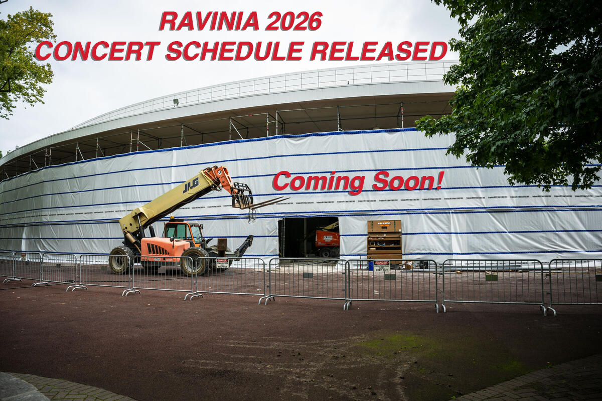 Summer Concerts In The Park Return As Highland Park’s Ravinia Release 2026 Season For Their New And Improved Pavilion
