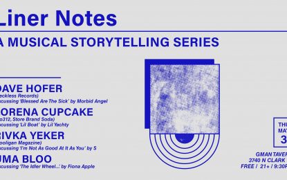 GMan Tavern Announce Monthly Event Series, Liner Notes, Storytelling About Influential Albums