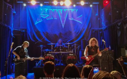 Iconic Toronto Heavy Metal Band, Anvil, Prove Why They Are Influencers Of The Genre At Chicago Stop