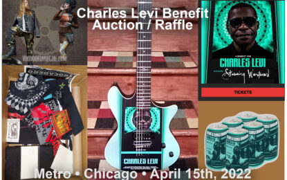 Charles Levi Benefit Expands Its Reach With Raffle And Auction That Includes Custom Made Guitar, Rare TKK Items, Industrial Surprise Gift Packs And So Much More