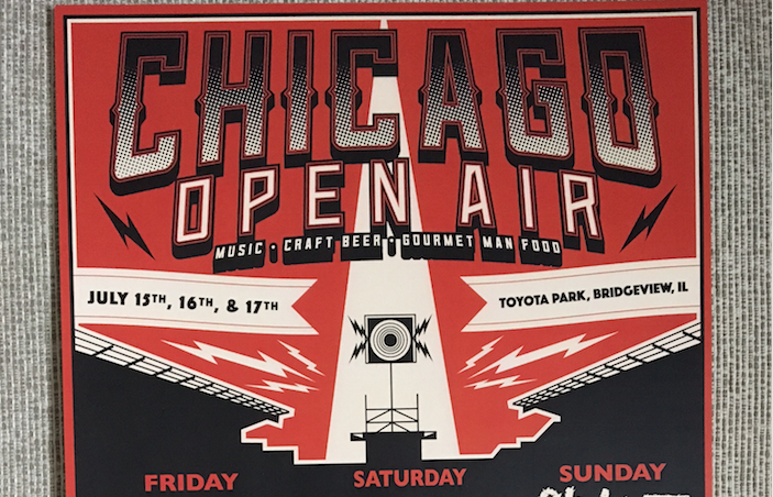 Free Stuff NOW! Chicago Open Air Festival Poster