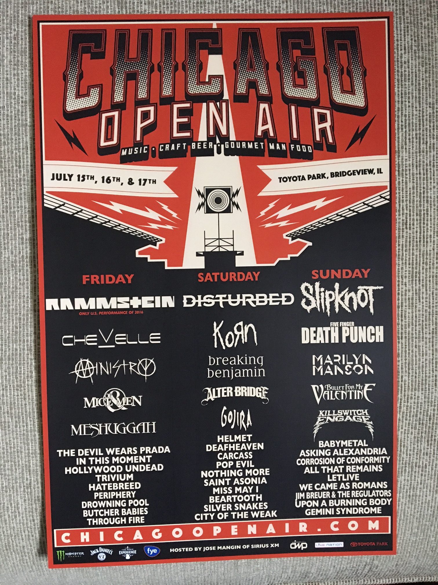 Chicago Open Air Festival Poster