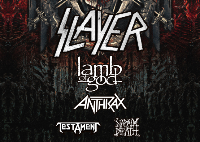 Slayer’s Final World Tour, Leg 1, North America – Stop In Tinley Park at Hollywood Casino Amphitheatre