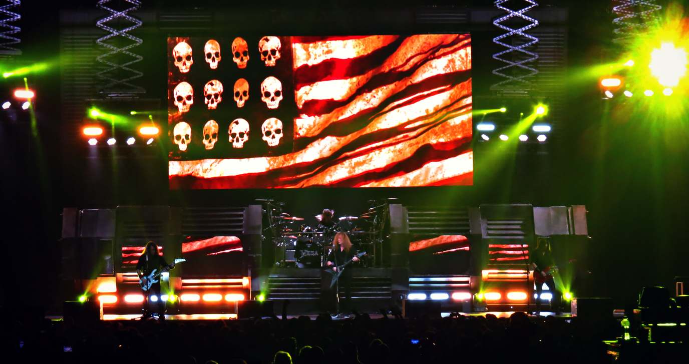 Megadeth Dystopia World Tour @ iWireless Center (Moline)