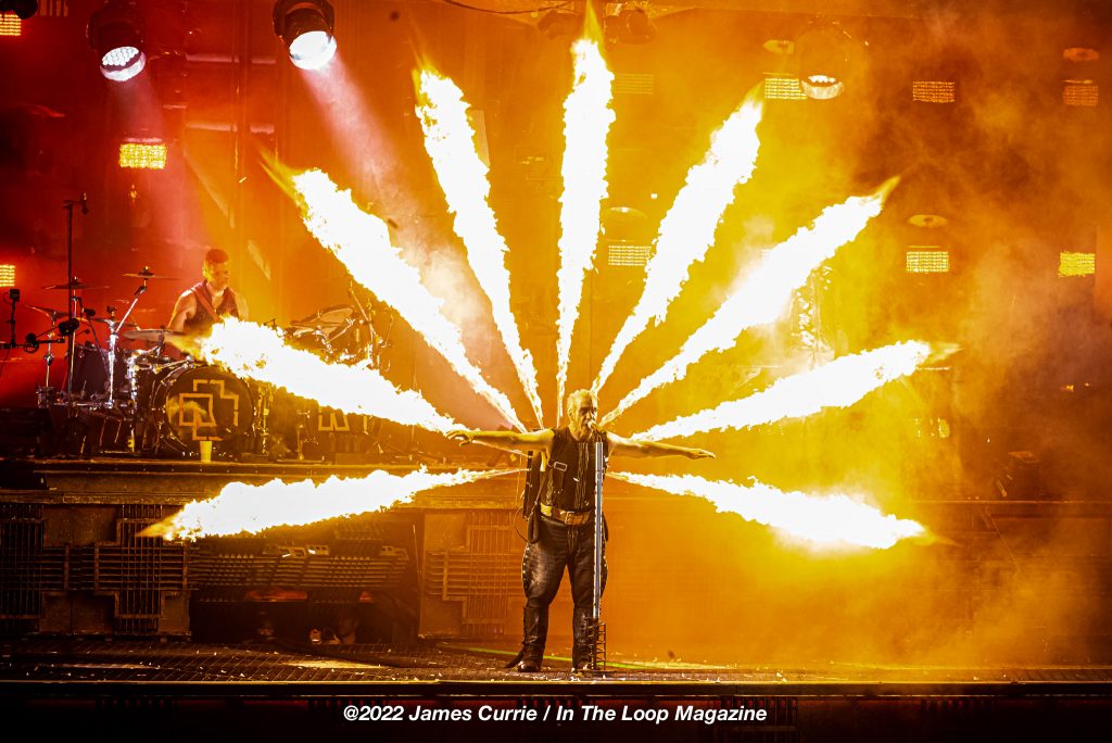 German metal band Rammstein delivers fiery, theatrical and loud concert at  U.S. Bank Stadium – Twin Cities