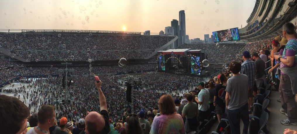 Grateful Dead Final Show TONIGHT! Live at Soldier Field in Chicago.