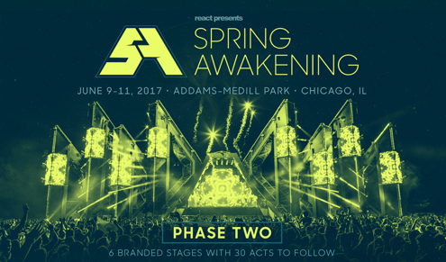 Spring Awakening Announces Phase 2 Lineup for 2017