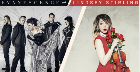 Grammy Award–Winning Rock Band Evanescence and Acclaimed Billboard Award–winning Electronic Violinist, Lindsey Stirling To Make Ravinia Debuts This Summer