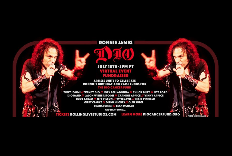 Star-Studded Lineup for July 10 ‘Stand Up and Shout for Ronnie James Dio’s Birthday’ Global Virtual Concert/Fundraiser Benefiting