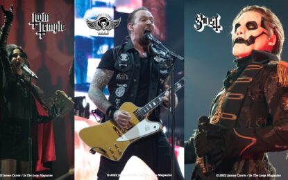 Raucous Arena Rock Returns As Ghost, Volbeat and Twin Temple Bring Their Dark Route 666 Show To Chicagoland
