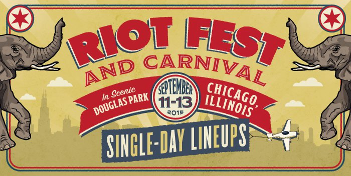 Riot Fest Single Day & Multi-Day Tickets on Sale Today