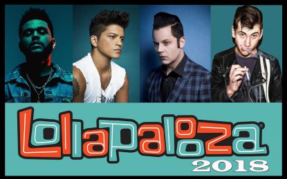Lollapallooza Announce The 2018 Line Up For Grant Park’s Largest Outdoor Music Festival